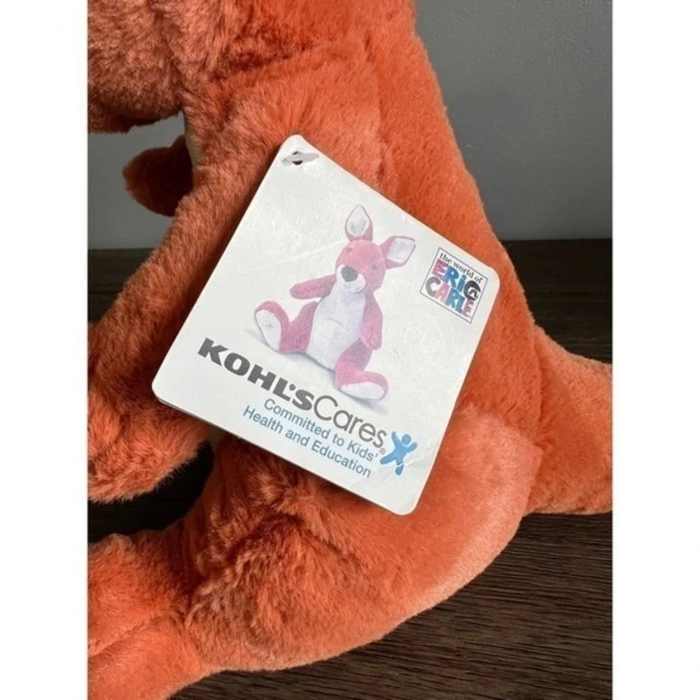 Kohl's Cares Eric Carle Kangaroo Does A Kangaroo Have A Mother Too Plush Toy Tag